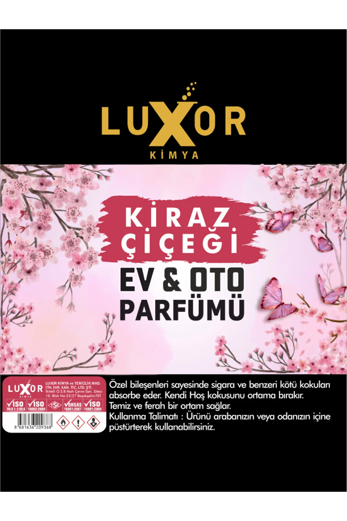 Kiraz Çiçeği Ev Ve Oto Parfümü 5 Lt görsel 4