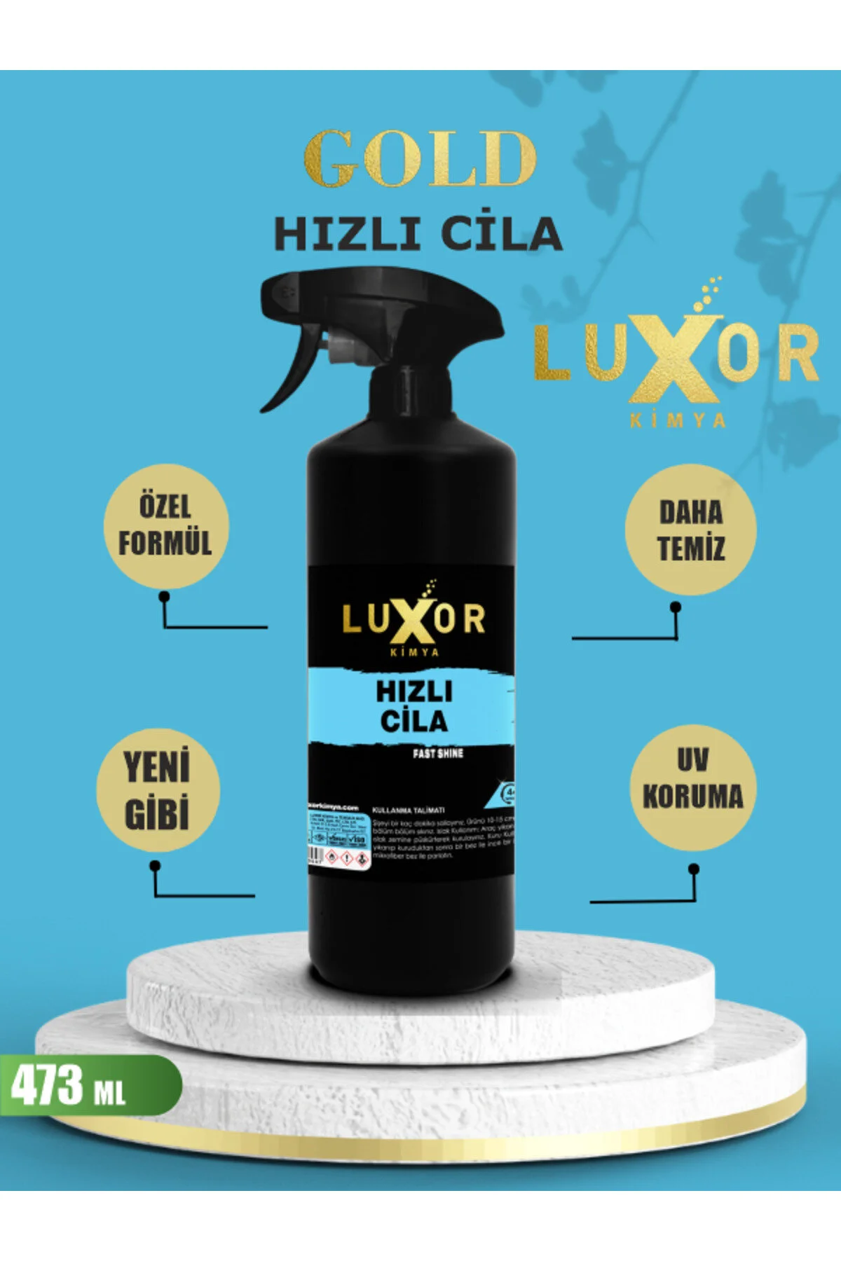 Gold Serisi Hızlı Cila 473 ml görsel 2