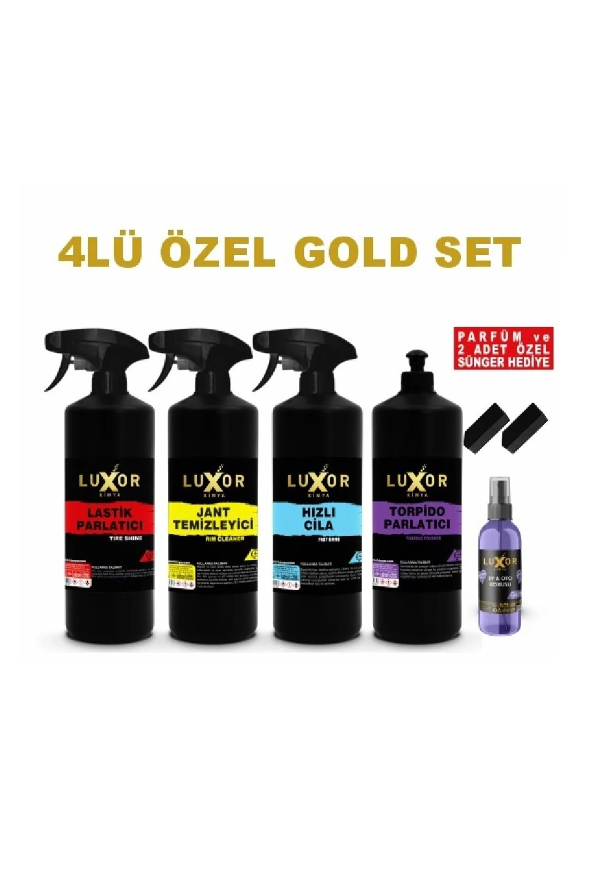 4LÜ PAKET OTO BAKIM SETİ-473 ML