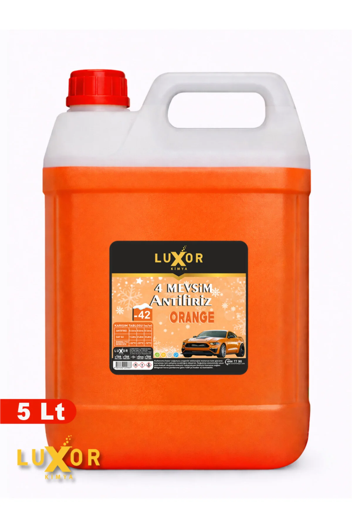 Kimya -42°c Turucu Antifiriz 5 Lt. Yeni üretim