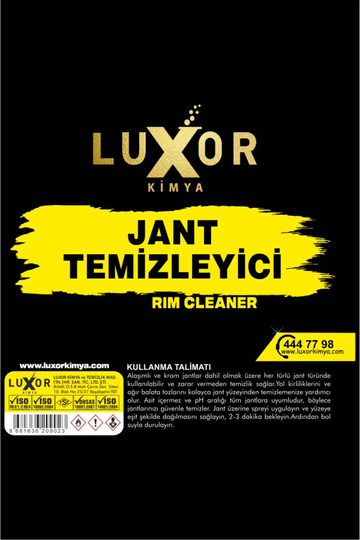 Jant Temizleyici 200 ML görsel 3