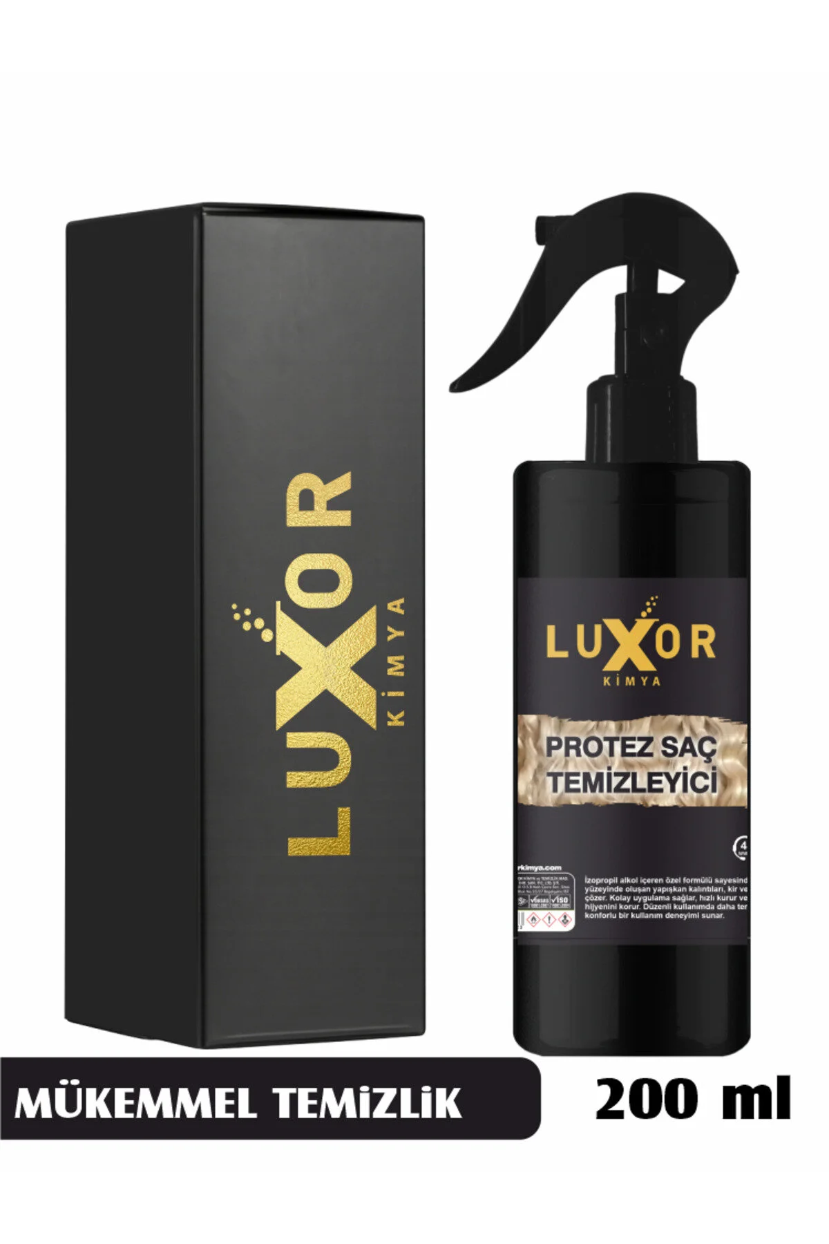 Protez Saç Temizleyici 200 ML