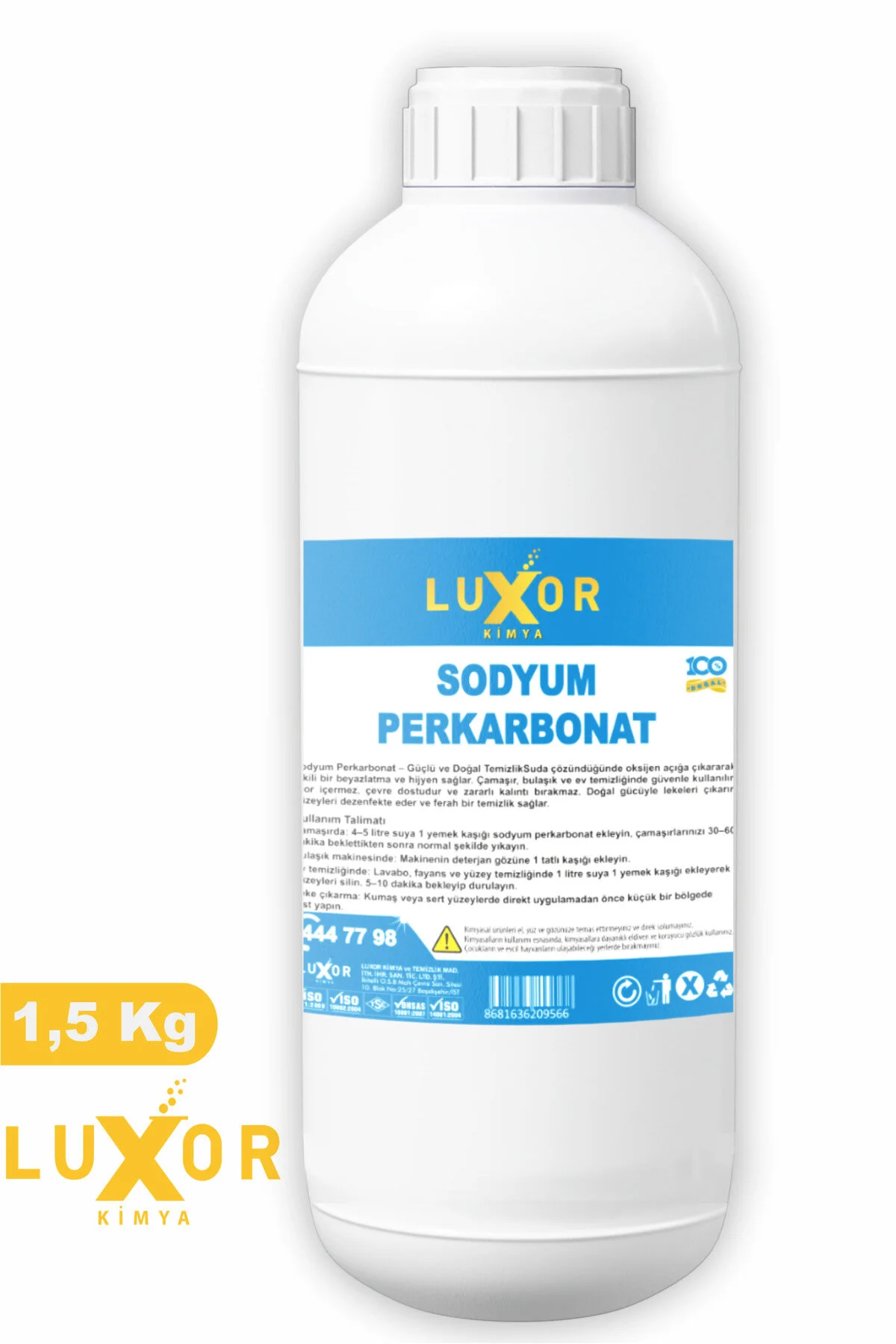 Sodyum Perkarbonat 1,5 Kg