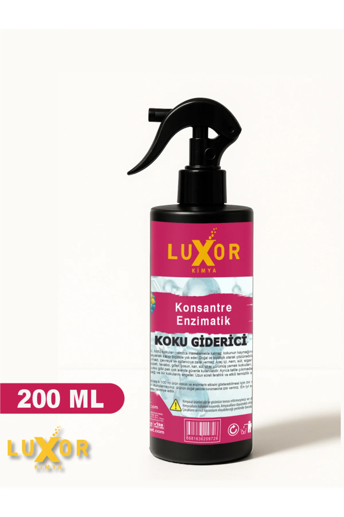 Konsantre Enzimatik Koku Giderici 200 ML