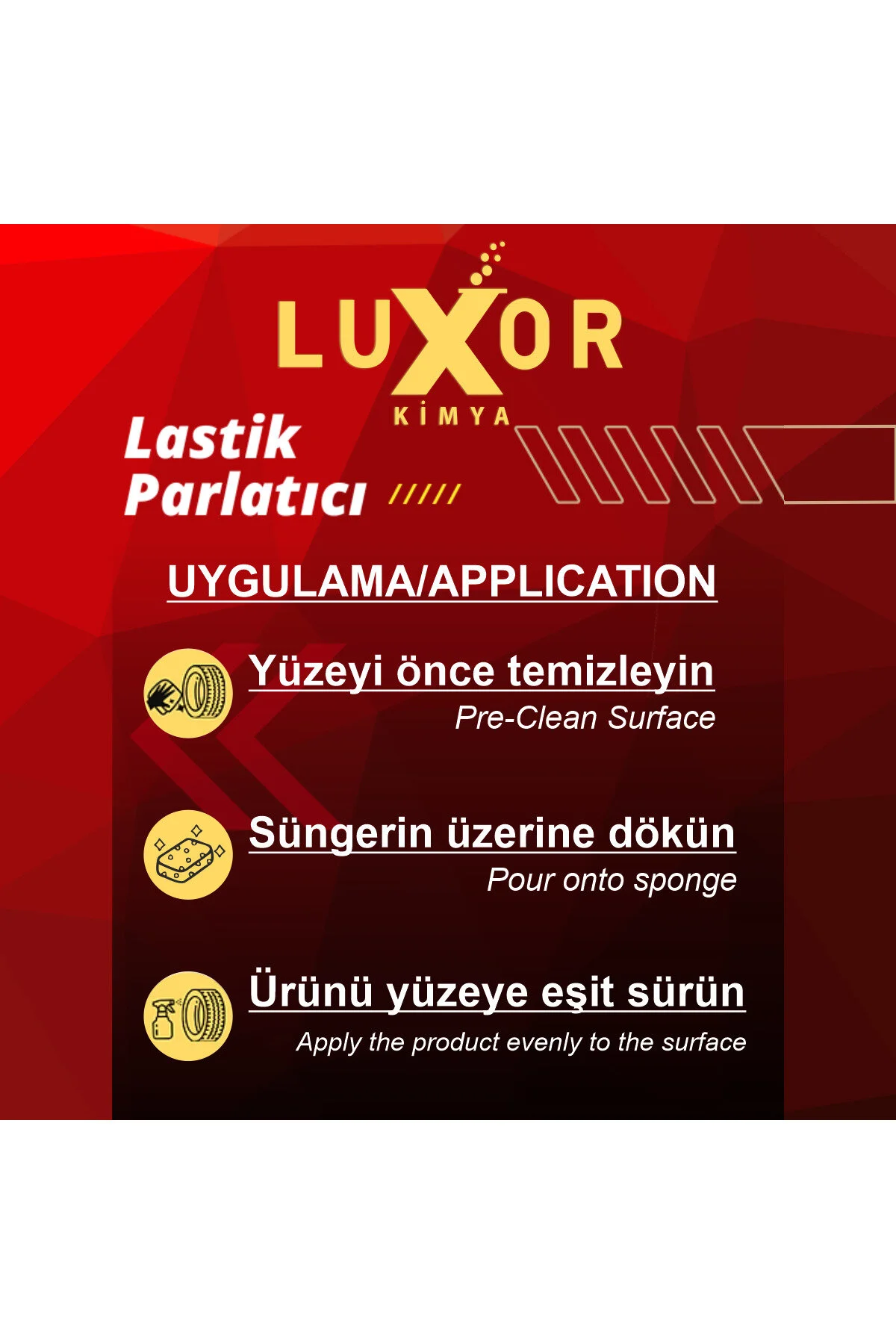 200 ML 2'li Lastik Parlatıcı görsel 4