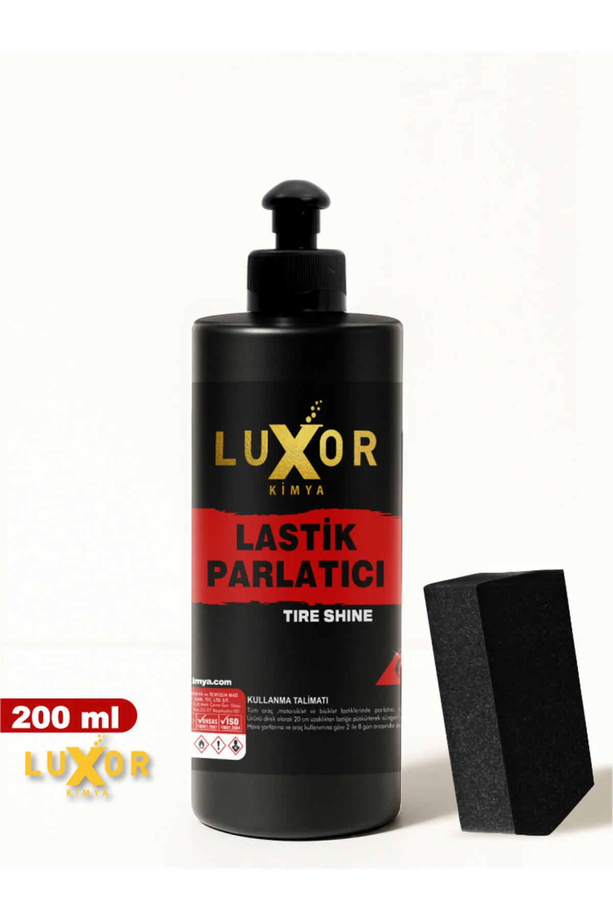 200ML 5'li Oto Bakım Seti Oto Yıkama Seti görsel 2