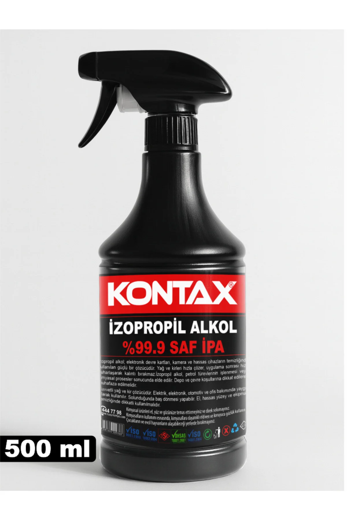SAF İPA %99,9 İZOPROPİL ALKOL 500 ml
