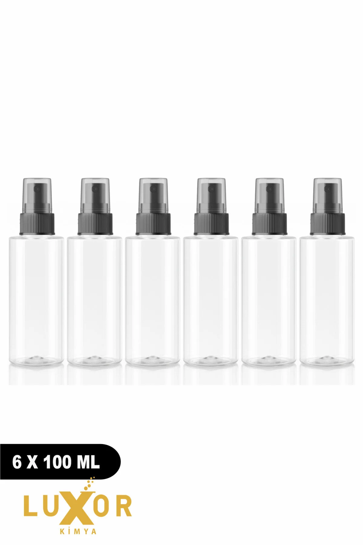 100 ML Boş Spreyli Şişe - 6 Adet