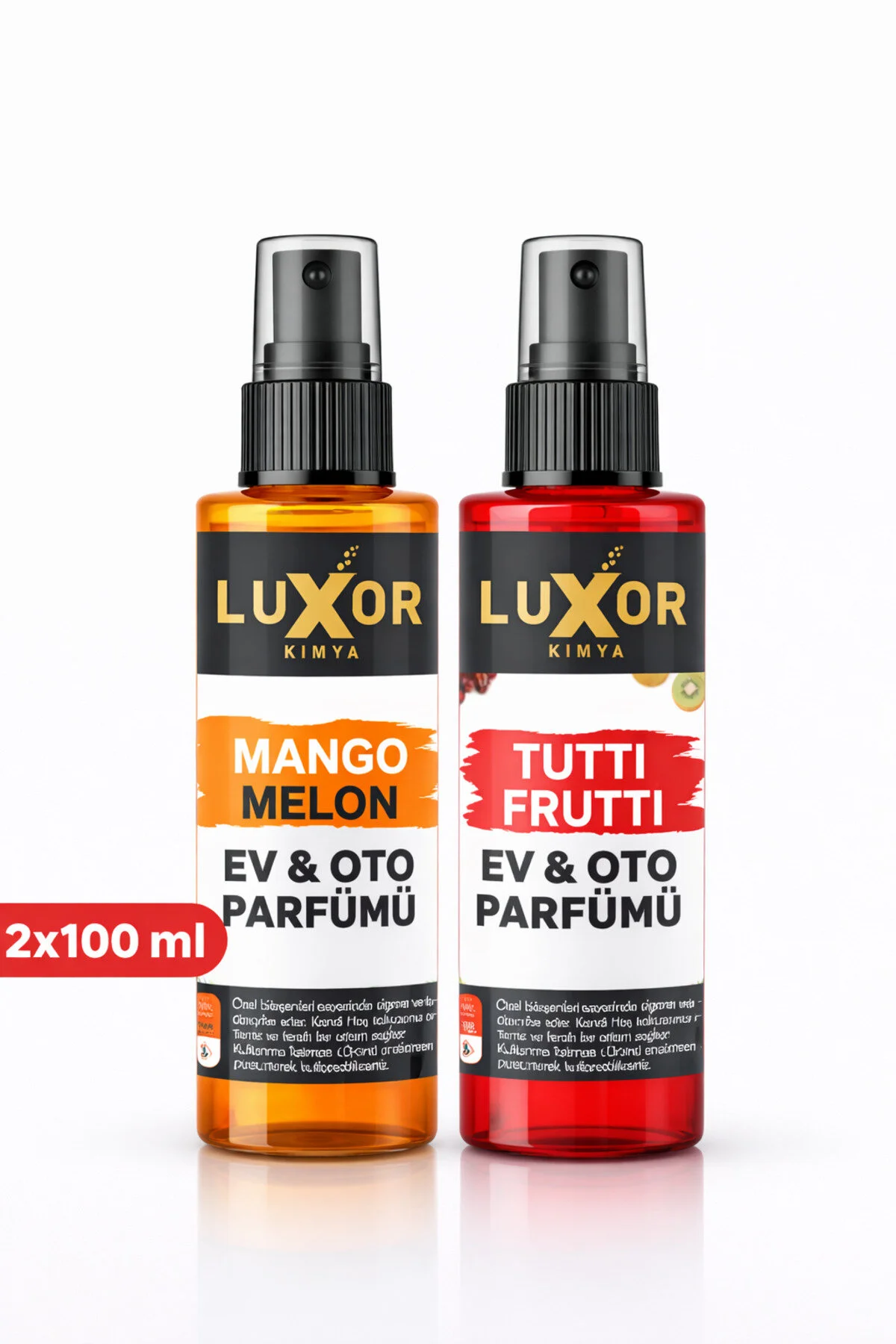 Oto Parfümü Mango Kavun & Tutti Frutti 100 ML | Oto Kokusu | Araç Parfümü | Sprey Oto Kokusu