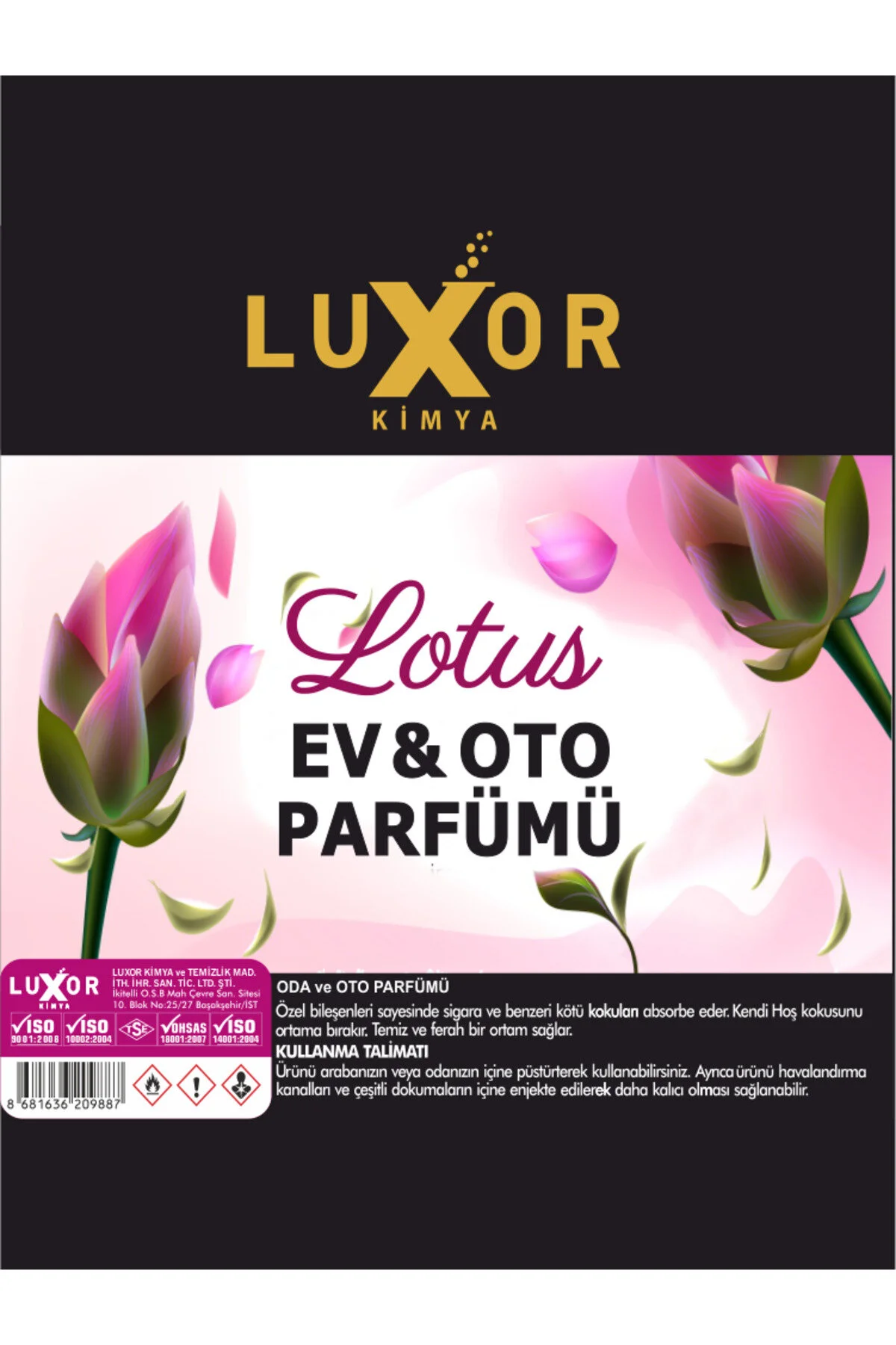 Lotus Ev Ve Oto Kokusu 400 Ml görsel 5
