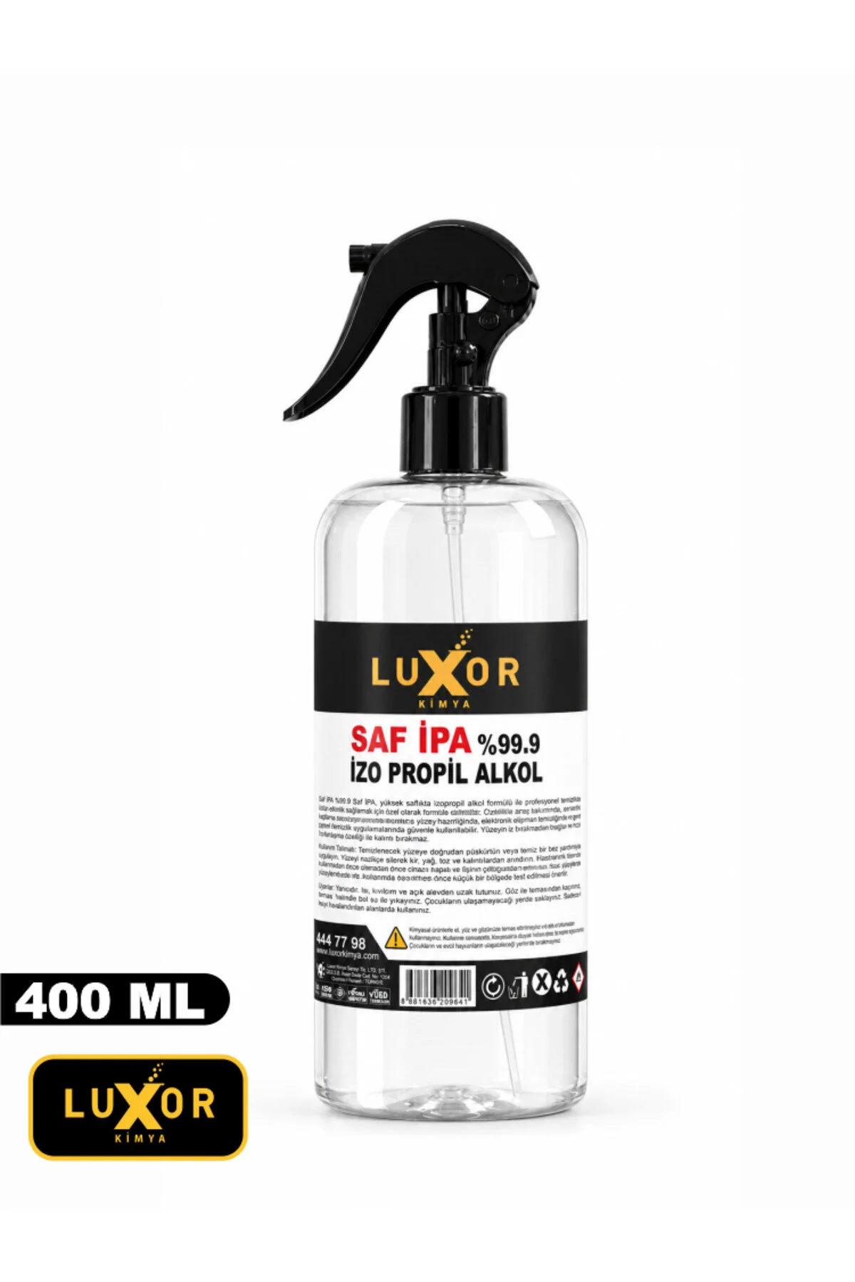SAF İPA LUXOR KİMYA 400 ML