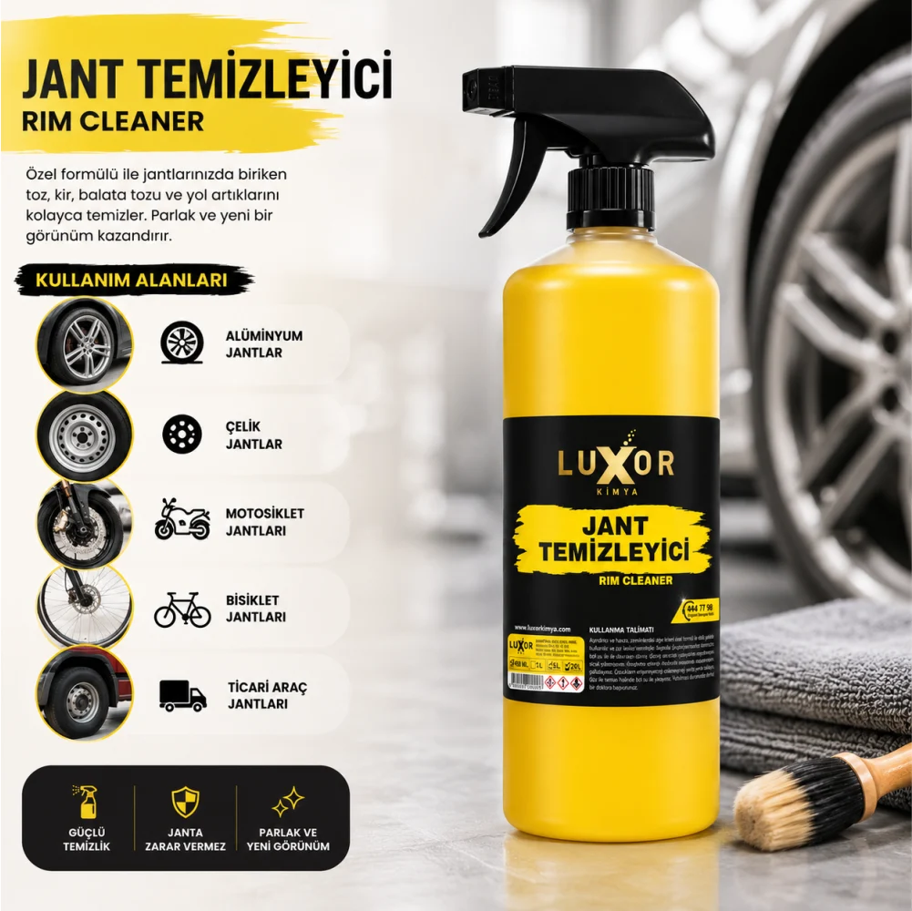 Luxor Kimya Jant Temizleyici 1 Lt görsel 2