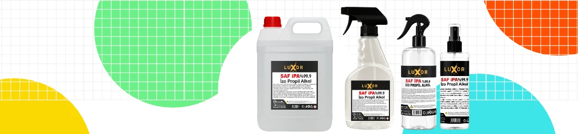 Luxor Kimya Saf İPA %99 İzopropil Alkol 5 Lt kapak görseli